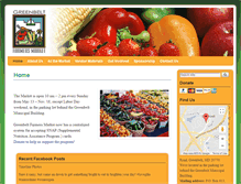 Tablet Screenshot of greenbeltfarmersmarket.org